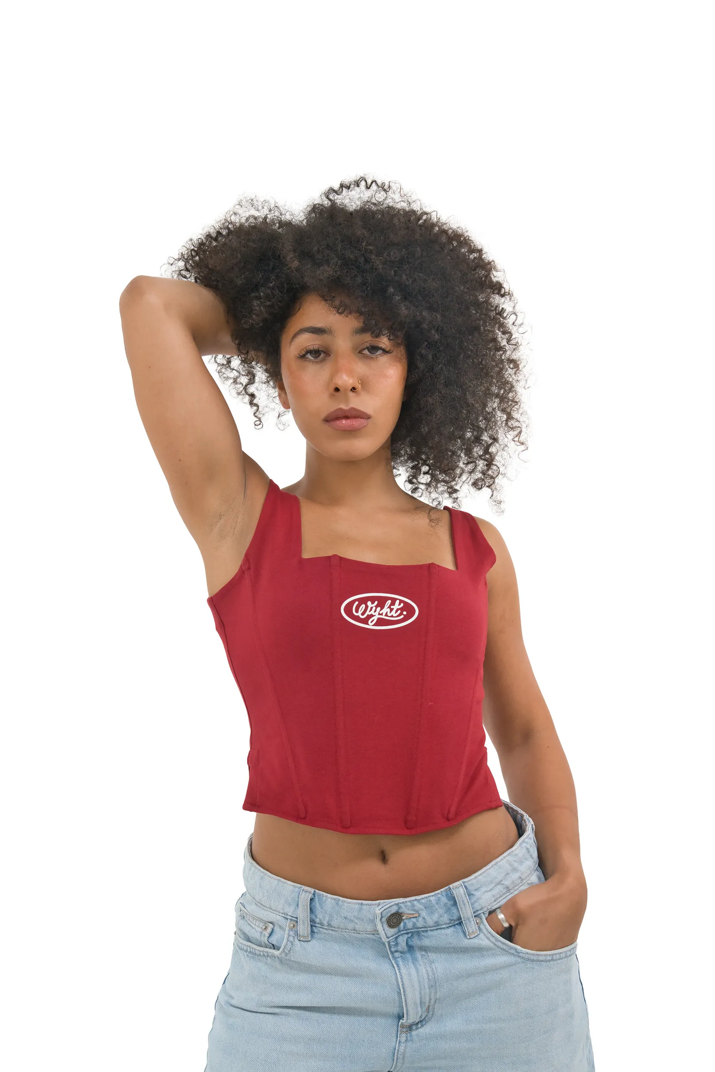Red Corset Top
