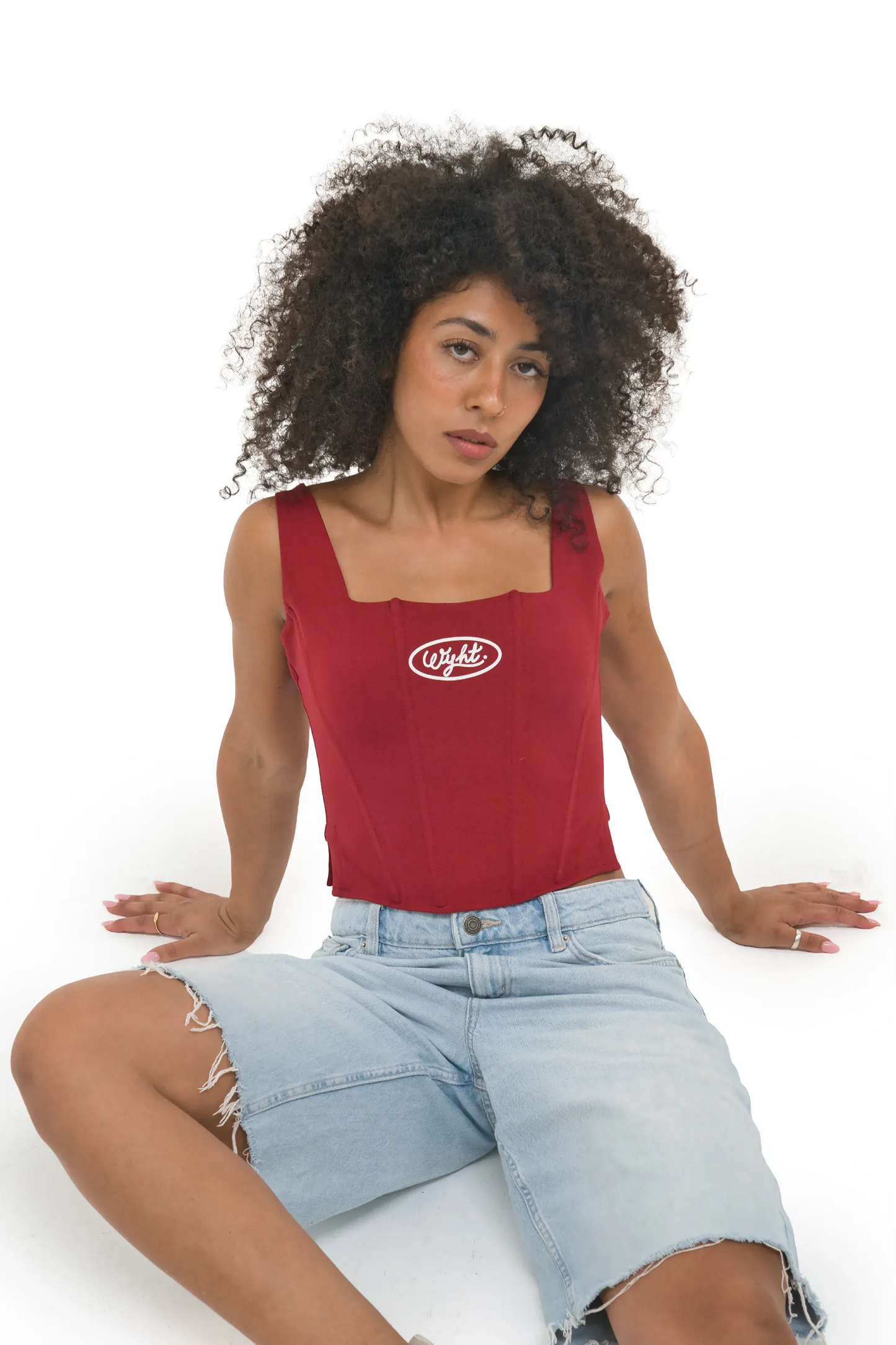 Red Corset Top