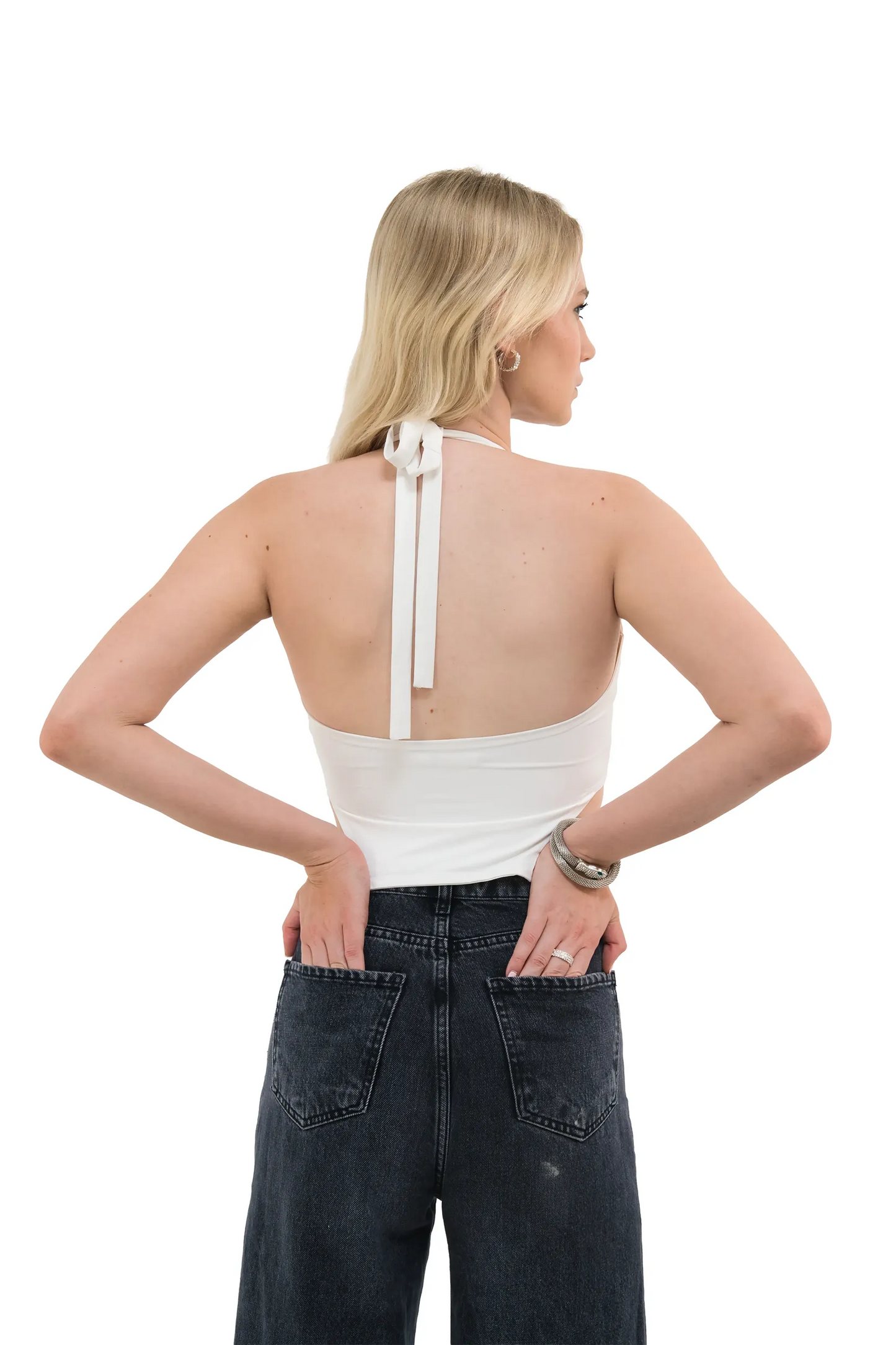 White Cherub Halter