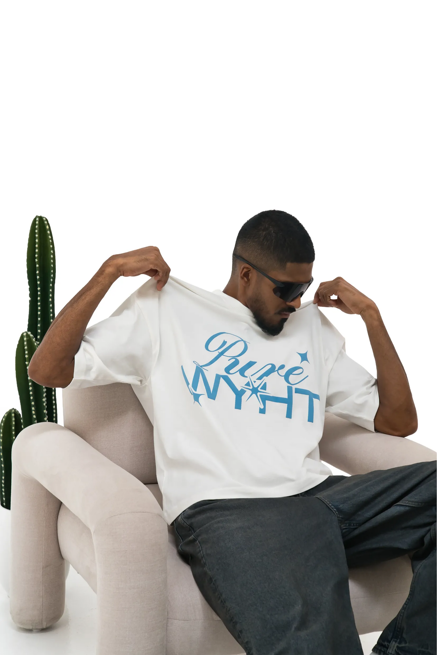 Pure Wyht Star Tee