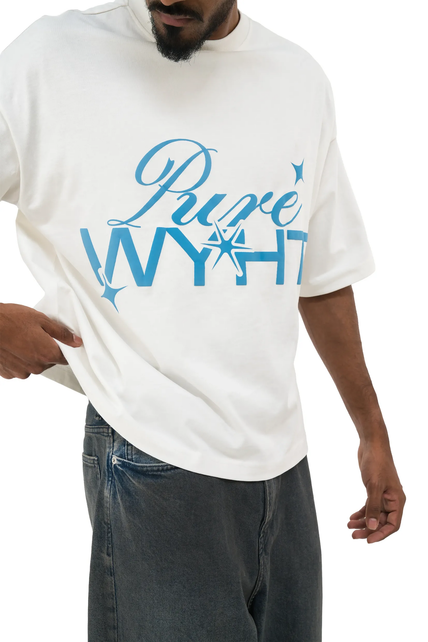 Pure Wyht Star Tee