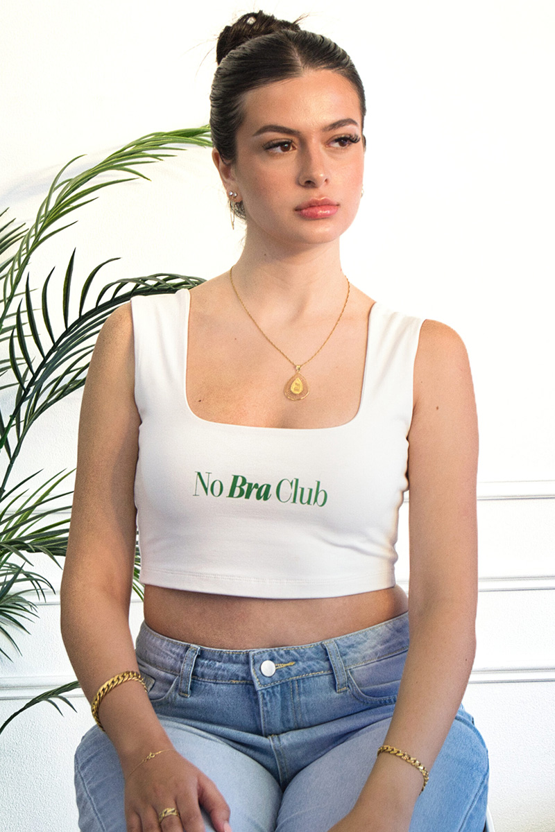 No Bra Club Tee